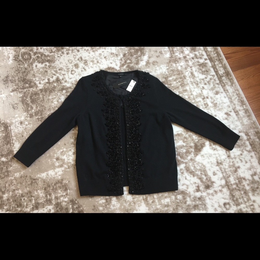 Talbots women’s beaded cardigan